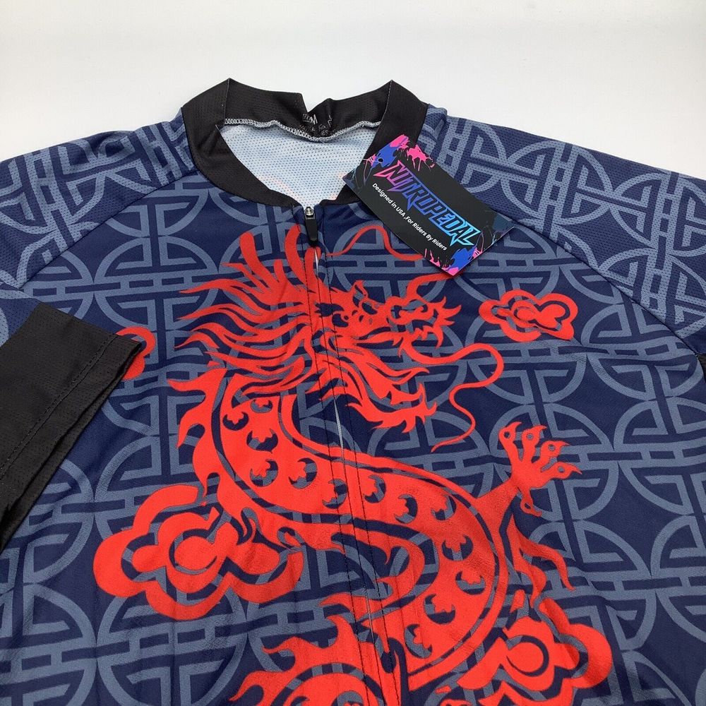 Nitropedal‎ Mens Cycling Jersey Size Medium NWT